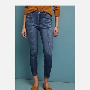 Anthropologie Pilcro and the Letterpress High- Rise Denim Legging Jeans
